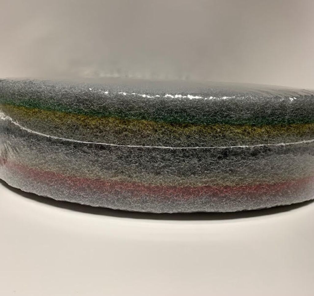 Twister Pad 5" Green No-Hole 2ea, 2ea